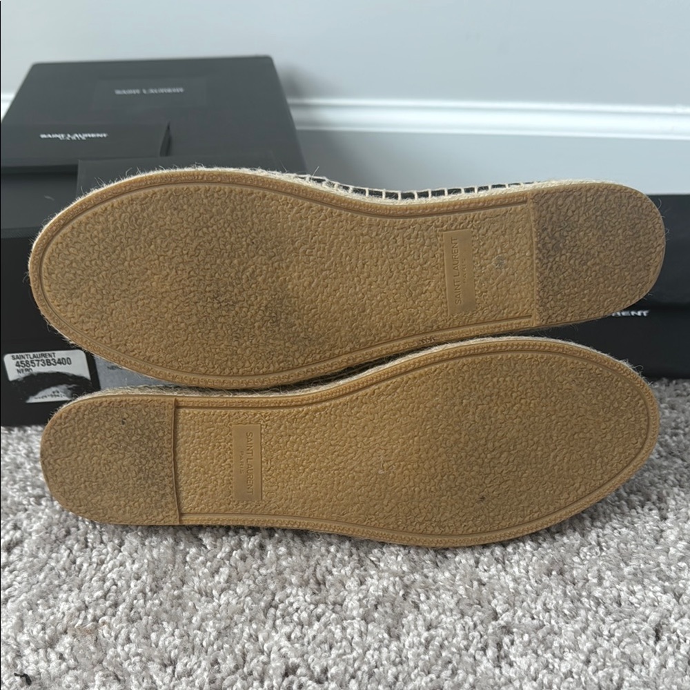 Saint Laurent Black Espadrilles - Picture 5 of 7